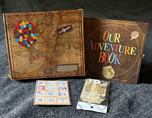 Our adventure book scrapbook - our,