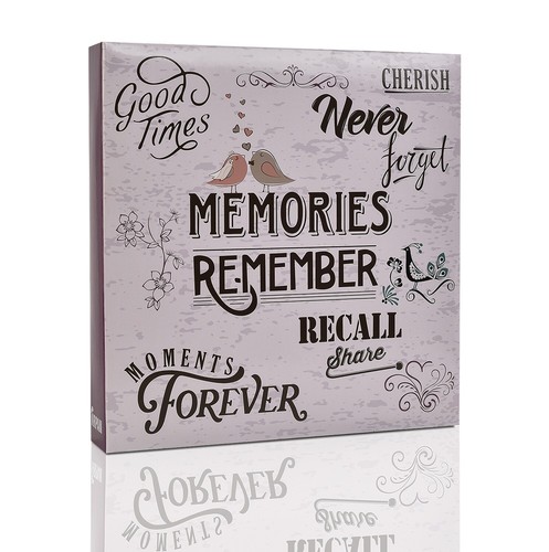 Large photo album slip - slip, in